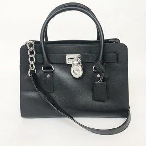 MICHAEL KORS Hamilton Saffiano Leather EW Satchel